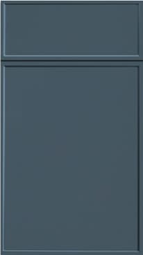 3DL Slim Shaker Midnight Blue Sample Door